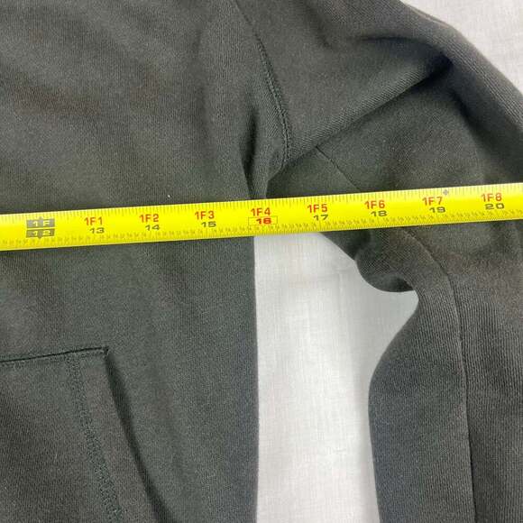 Lucky Brand Zip Up Hoodie Women’s Medium Dark Grey Vintage Y2K Boho Flower Print - Picture 7 of 9